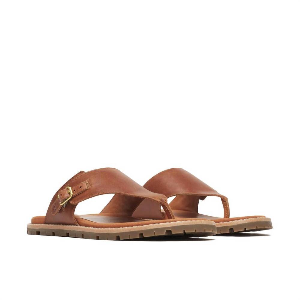 NEW MERRELL women's haven post sandals in caramel